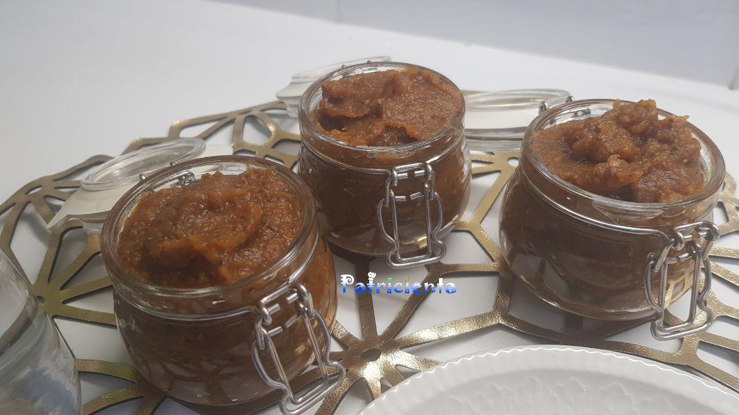 Mermelada de calabaza sin azúcar. Con dátiles. Patricienta Cook.