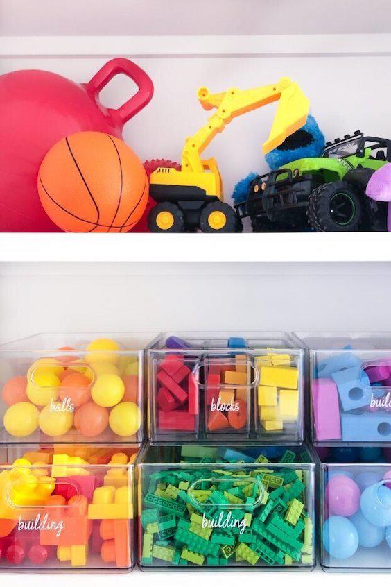 Trasteros - etiqueta las cajas y contenedores - decoralinks