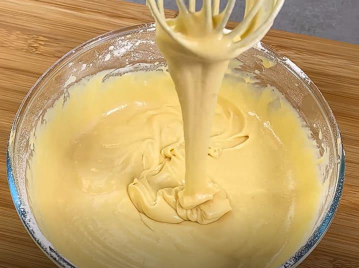 masa tarta de manzana casera