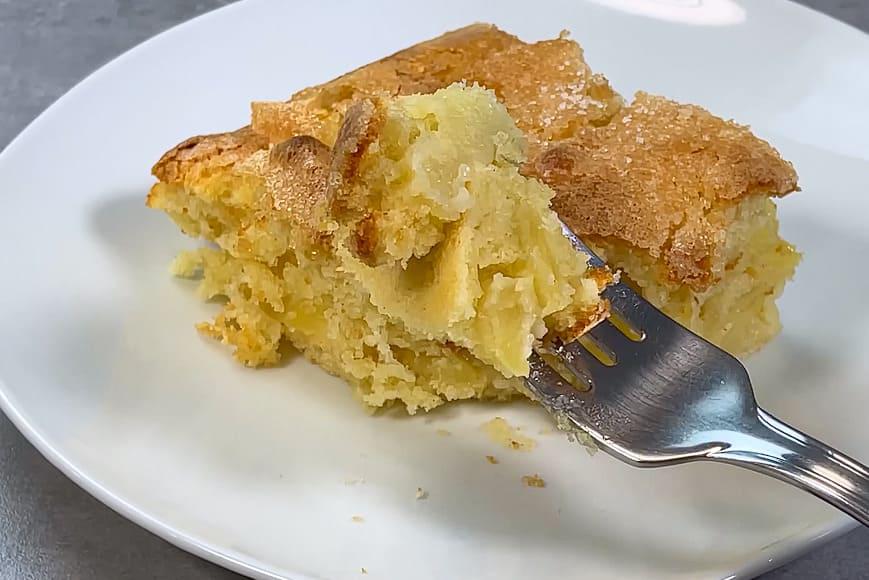 Tarta de manzana casera
