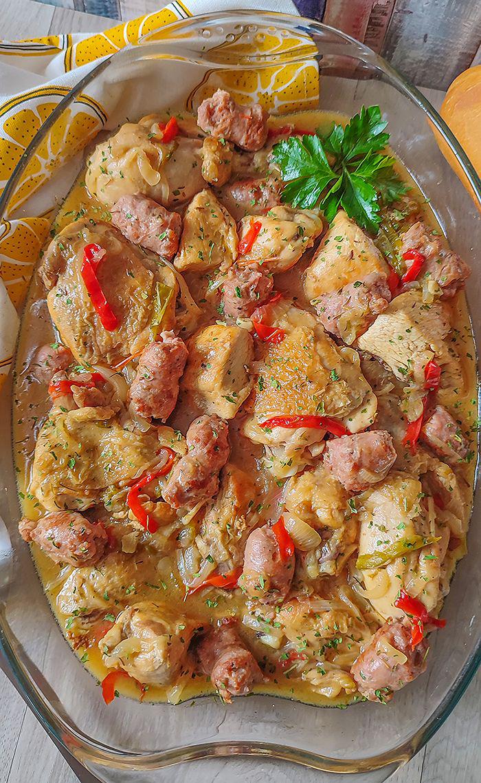 receta de pollo scarpariello