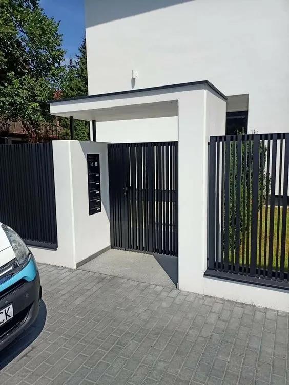 Combinación de materiales para el diseño de cercos