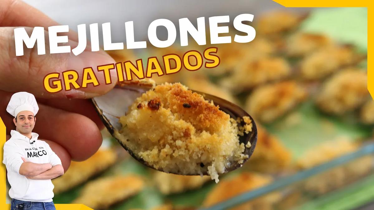 mejillones horno gratinados