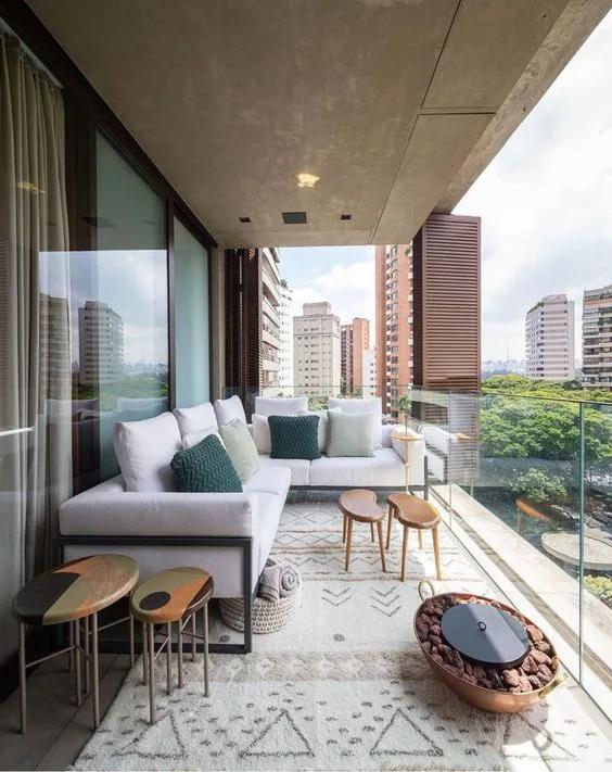 Accesorios decorativos para terrazas