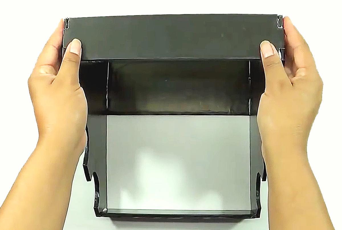 Organizador de pulseras con cartón