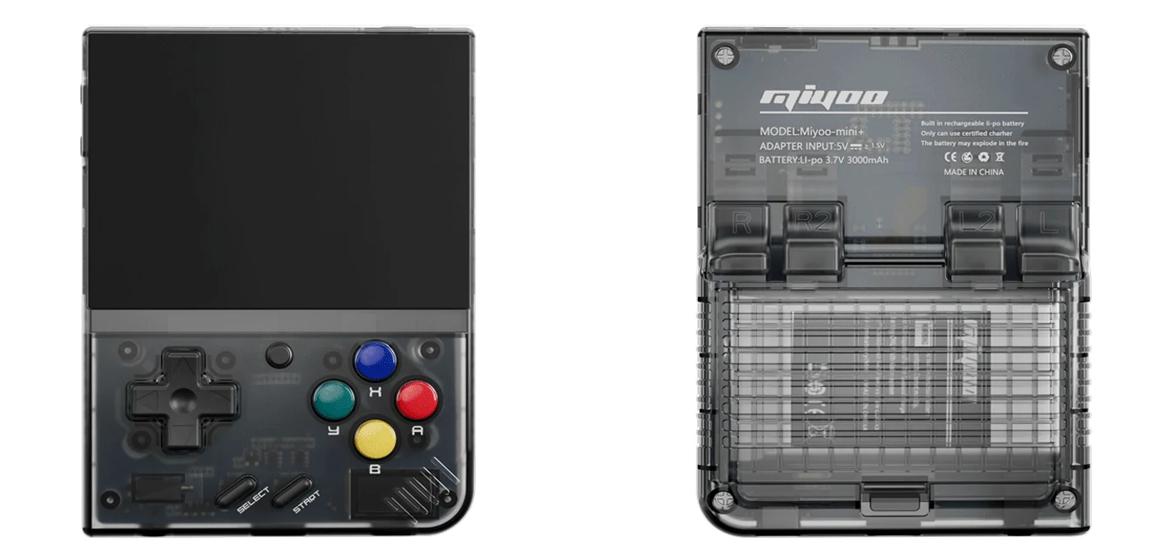 Miyoo Mini Plus - Parte trasera