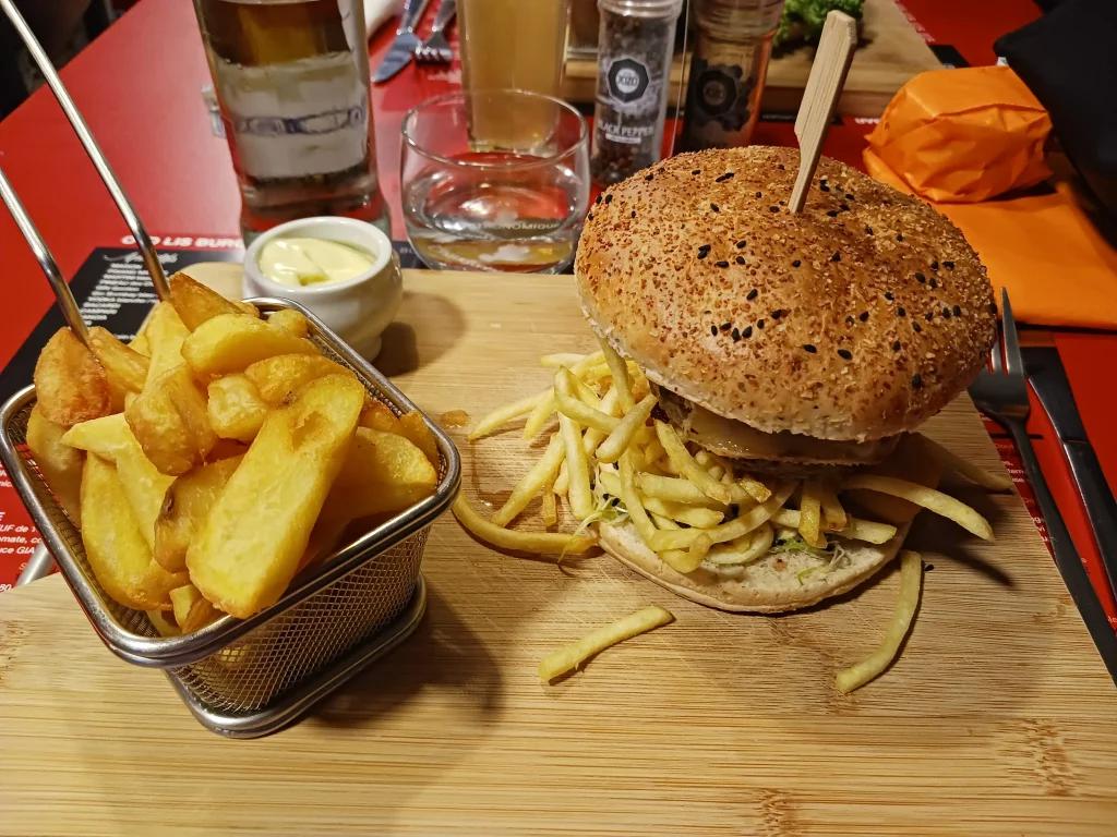 Hamburguesa en O´D´Lis Burger BAR