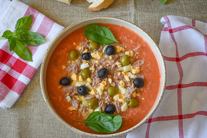 receta de gazpacho