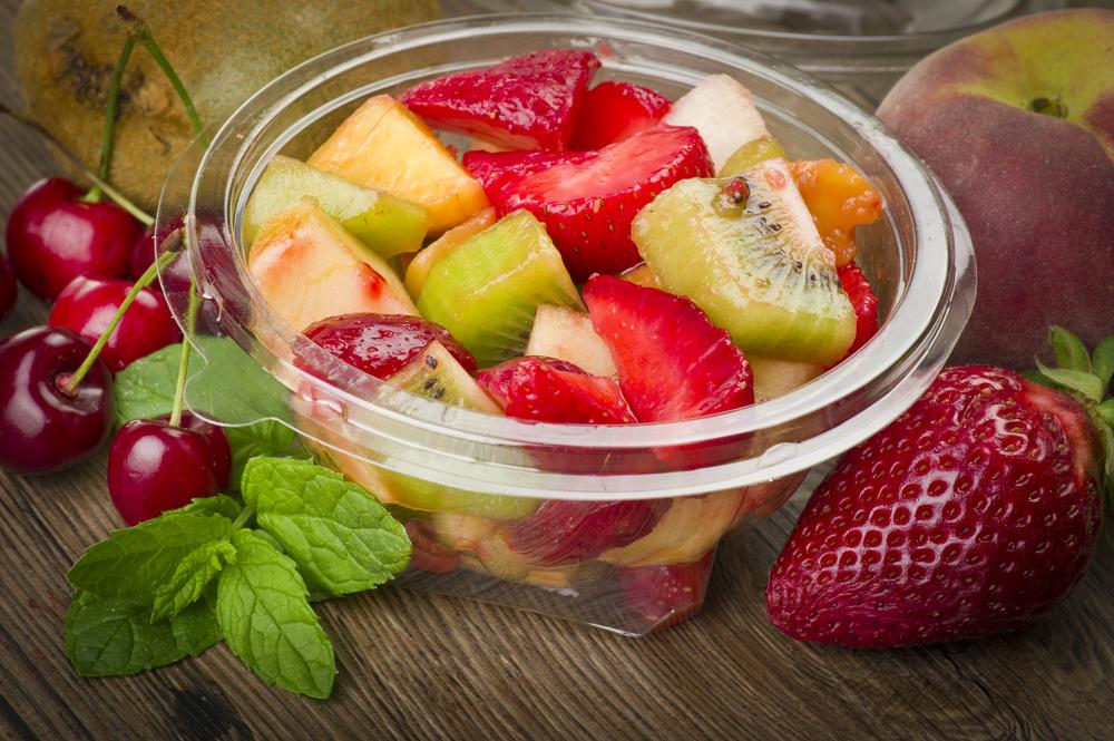 Fruta fresca para día de playa