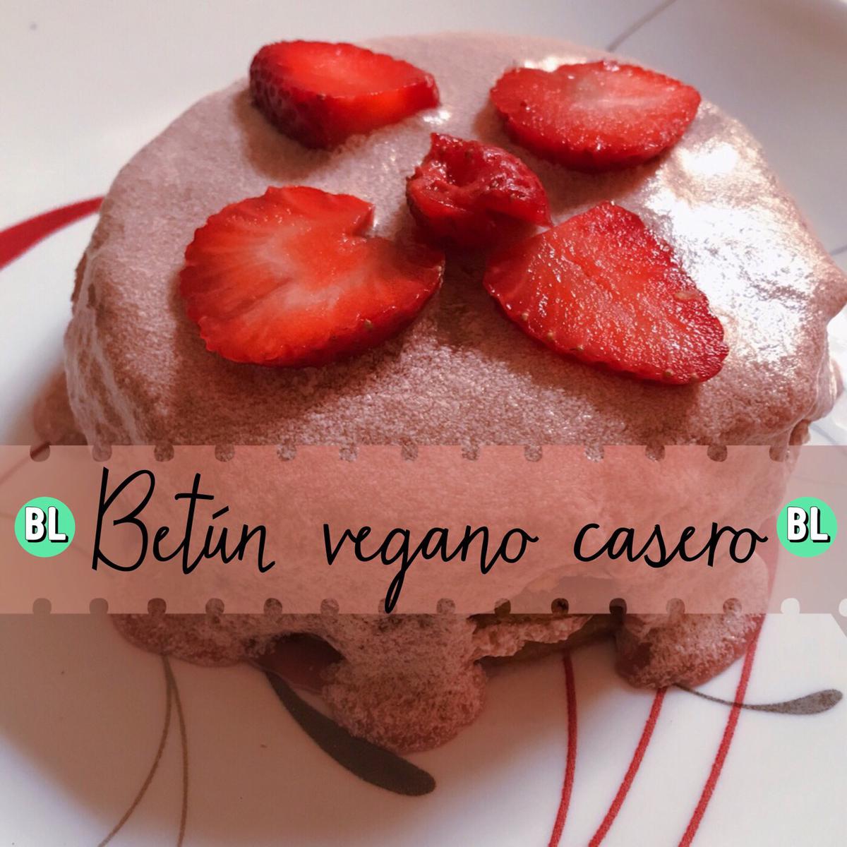 Betún vegano casero