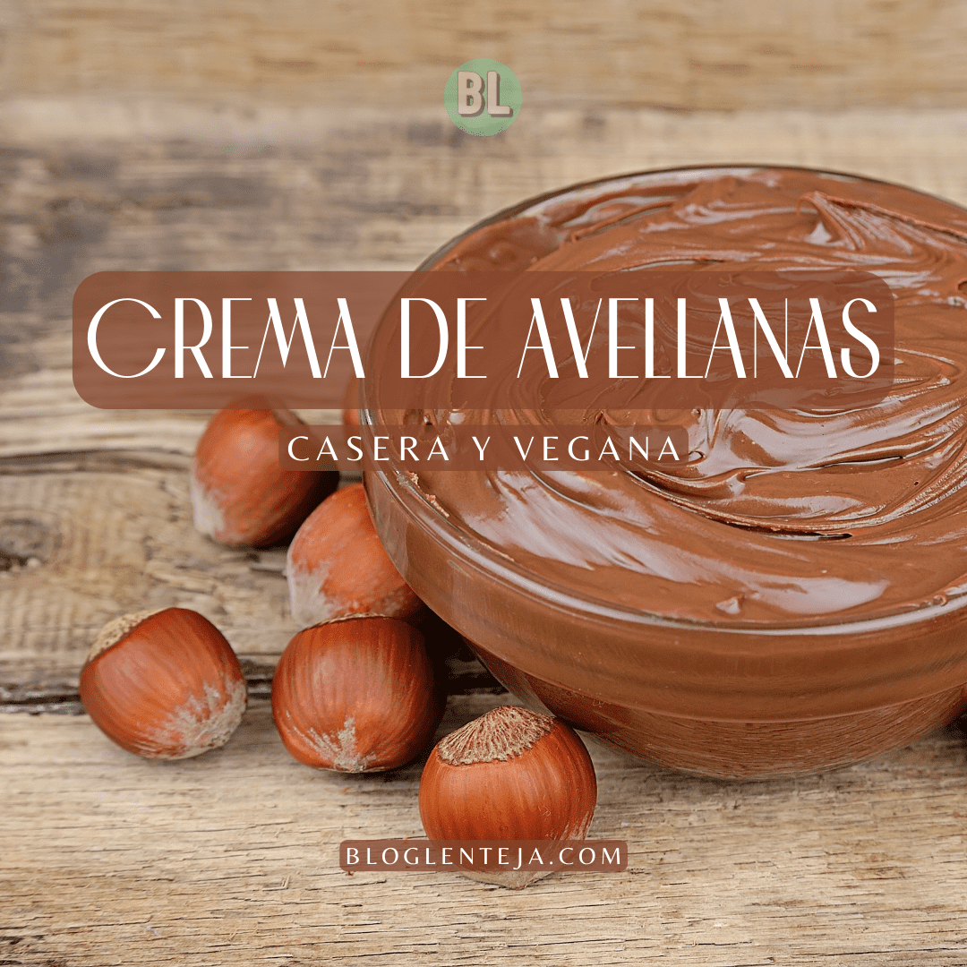 Crema de avellanas vegana