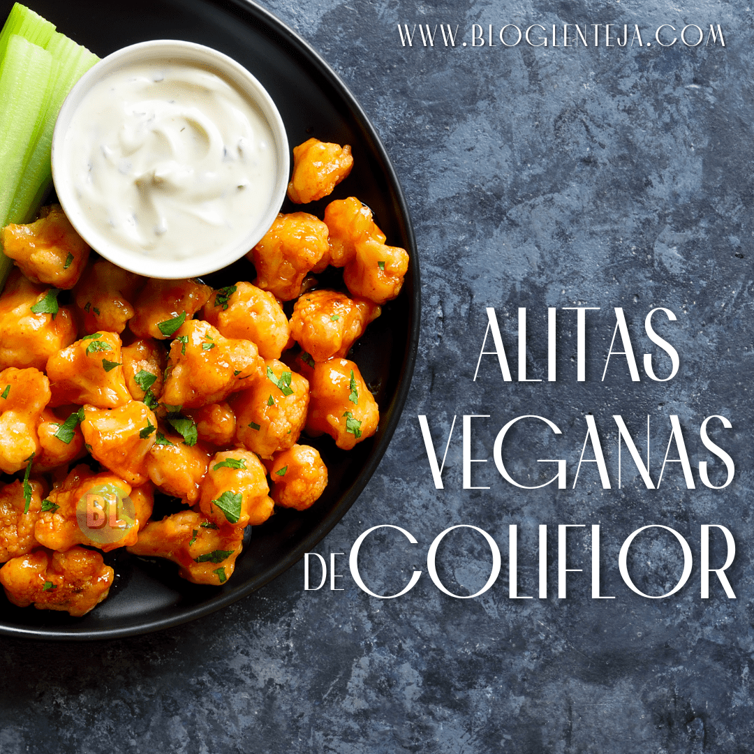 Alitas Veganas de Coliflor