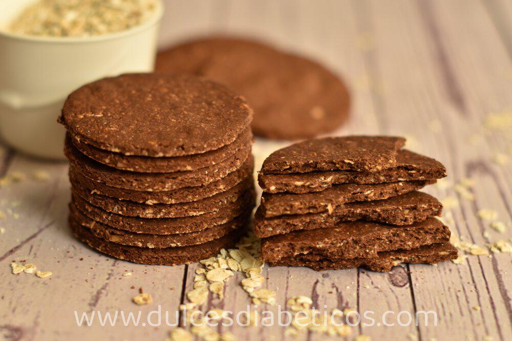 galletas de avena y chocolate