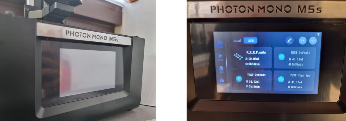 Anycubic Photon Mono M5s - Pantalla