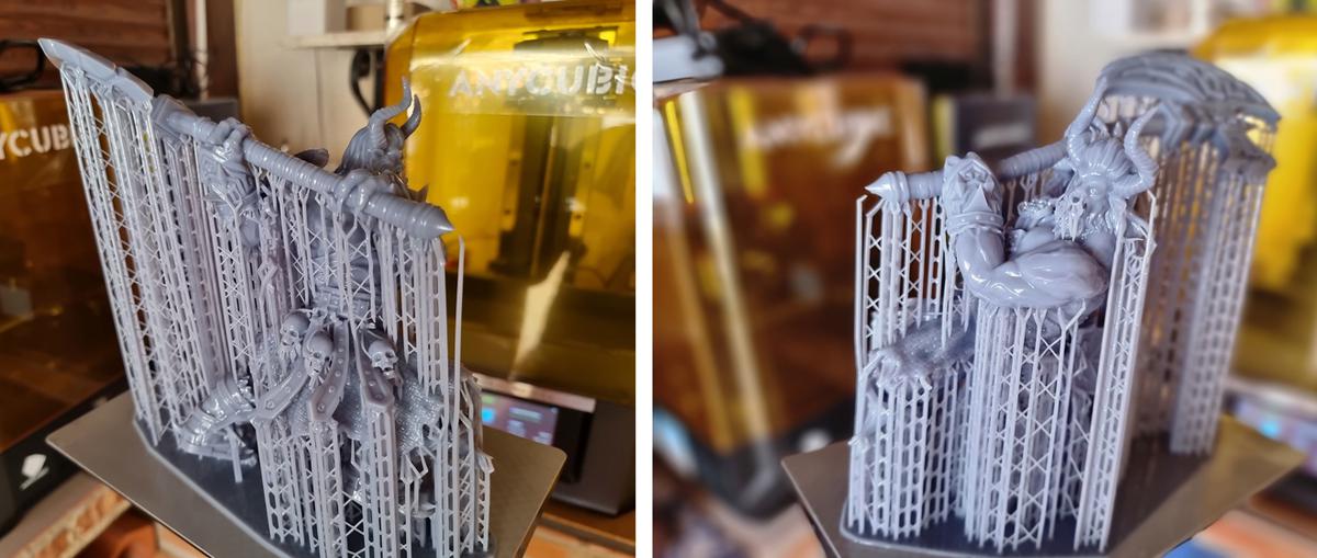 Anycubic Photon Mono M5s - Figuras