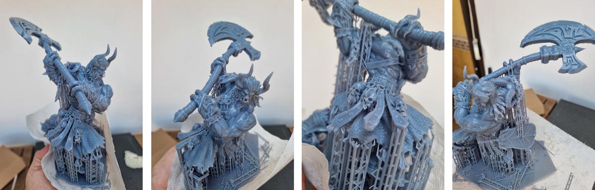 Anycubic Photon Mono M5s - Figuras impresas