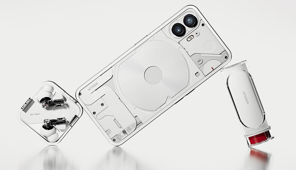 Nothing Phone (2) en blanco