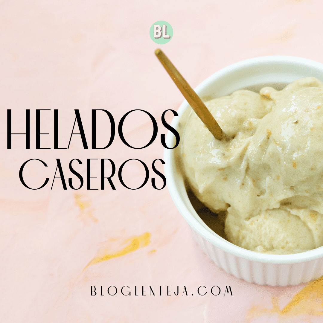 Helados caseros y sin culpa