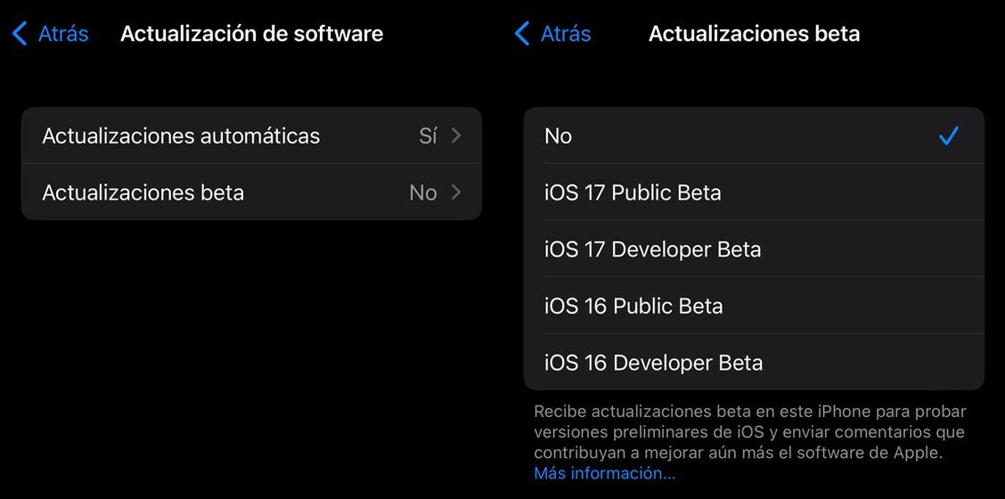 Cómo instalar primera beta pública de iOS 17 y iPadOS 17