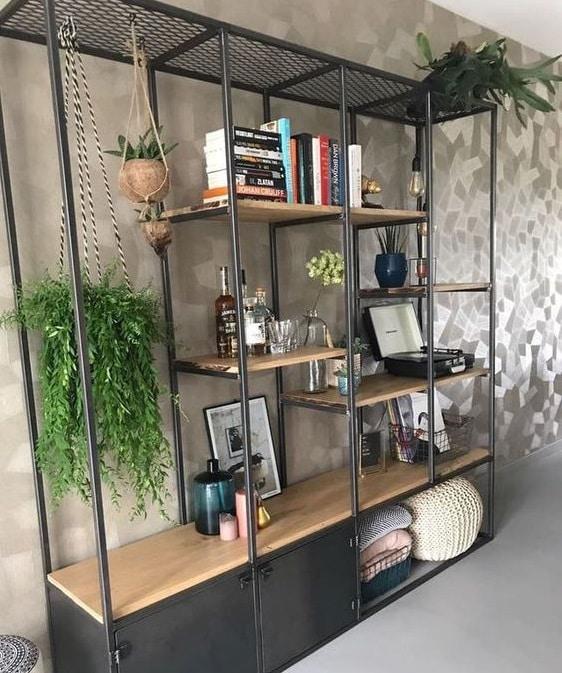 estanterías-con-plantas.