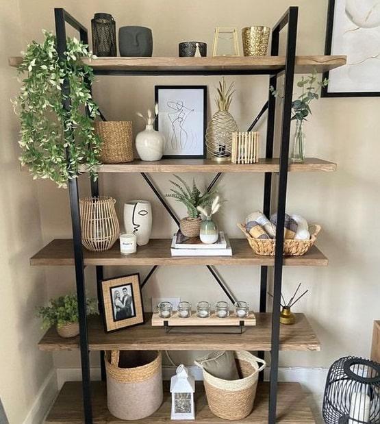 estanterías-decorar-cuadros-y-arte