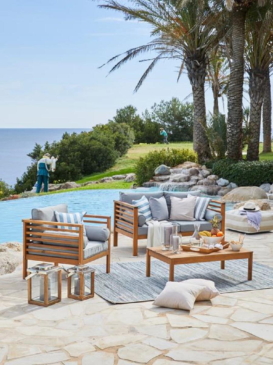Ideas para decorar la zona alrededor de la piscina 4
