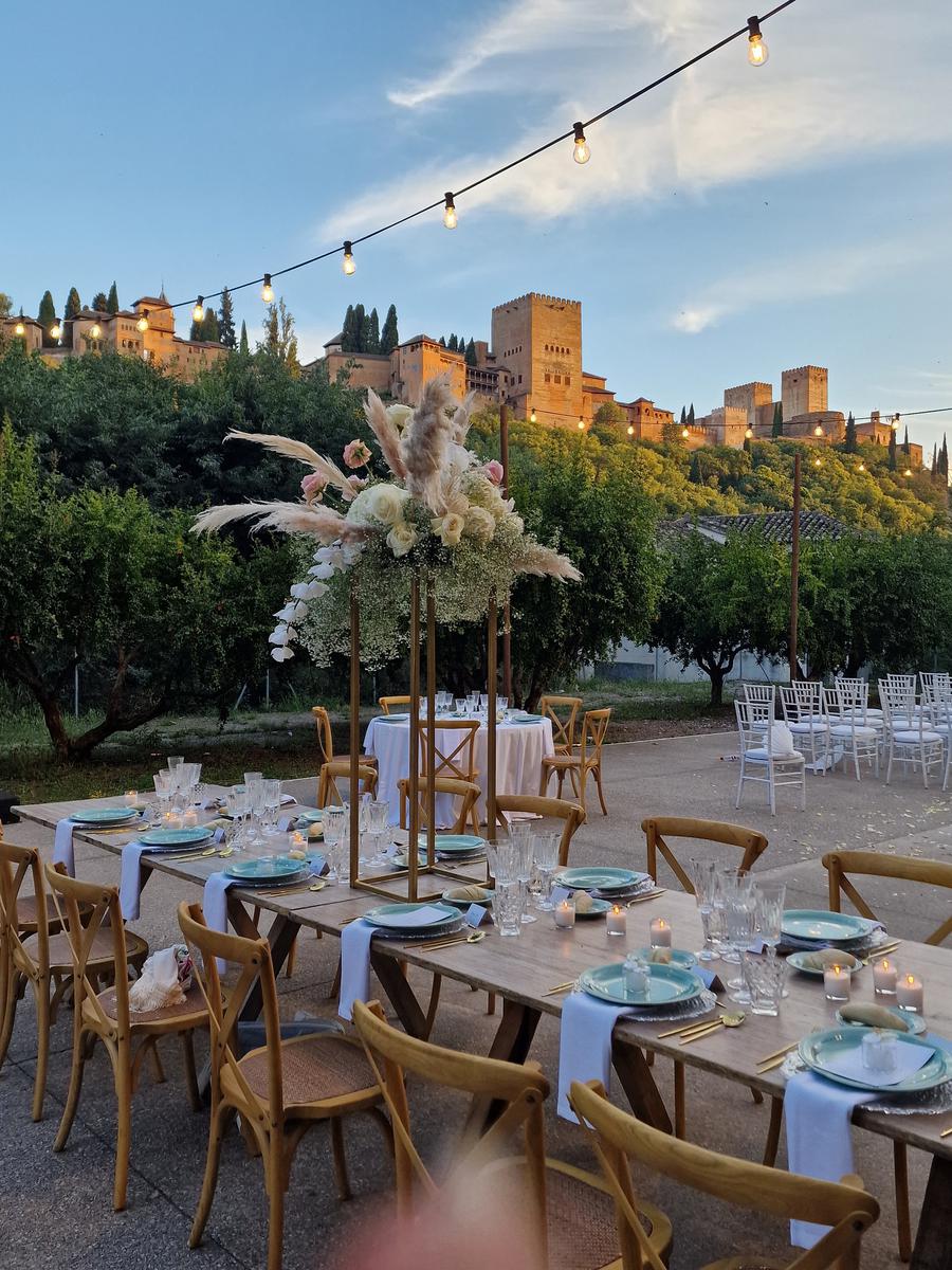 Wedding Alhambra views