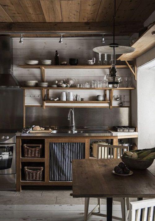 estantes de cocina abiertos economicos