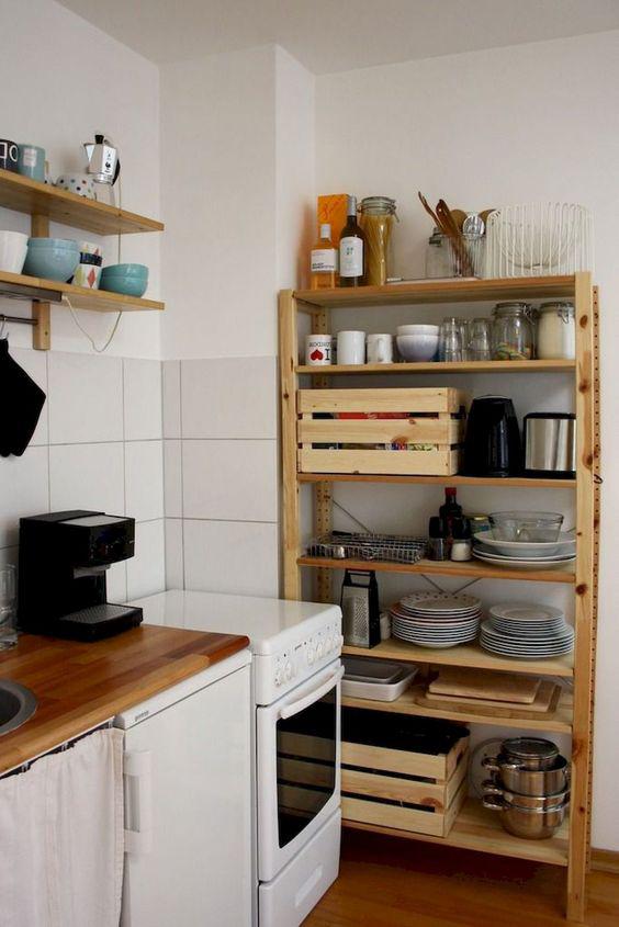 estantes de cocina abiertos economicos