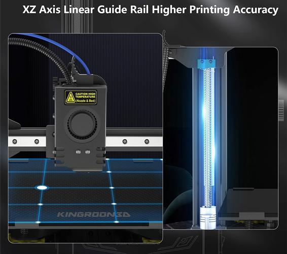 KINGROON KP3S Pro - Rieles