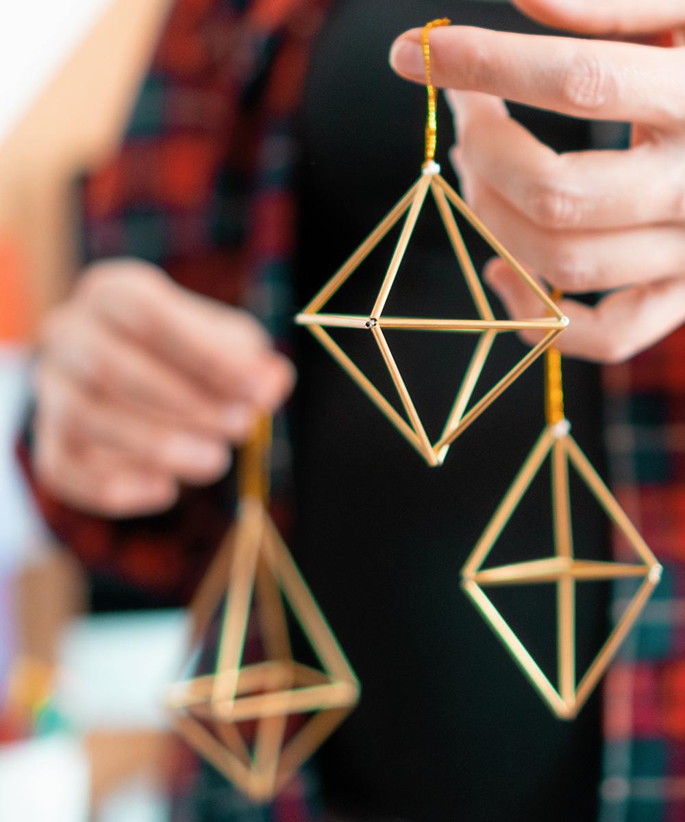 Paso a paso para realizar formas geométricas de latón