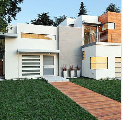 Casas en color blanco para exterior