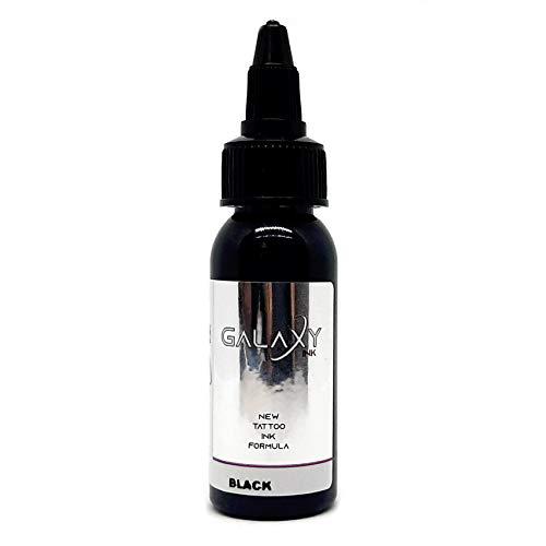 Tinta para tatuaje Galaxy Ink - BLACK 1oz (30ml)