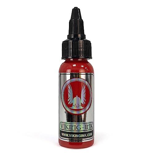 VIKING INK - DOUBLE RED 1oz (30ml) - Tinta para Tatuaje