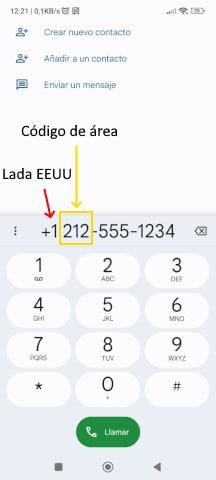 llamar a estados unidos desde mexico