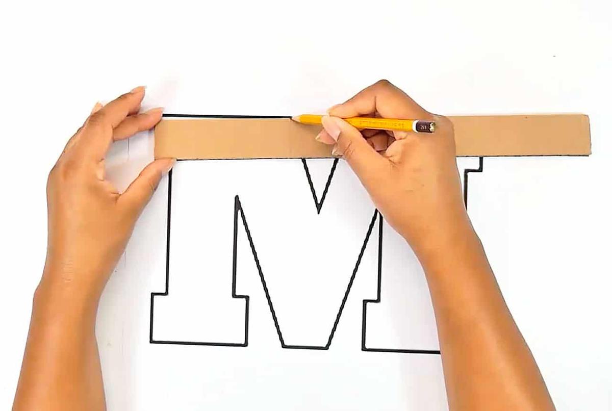 Letras decorativas en 3D