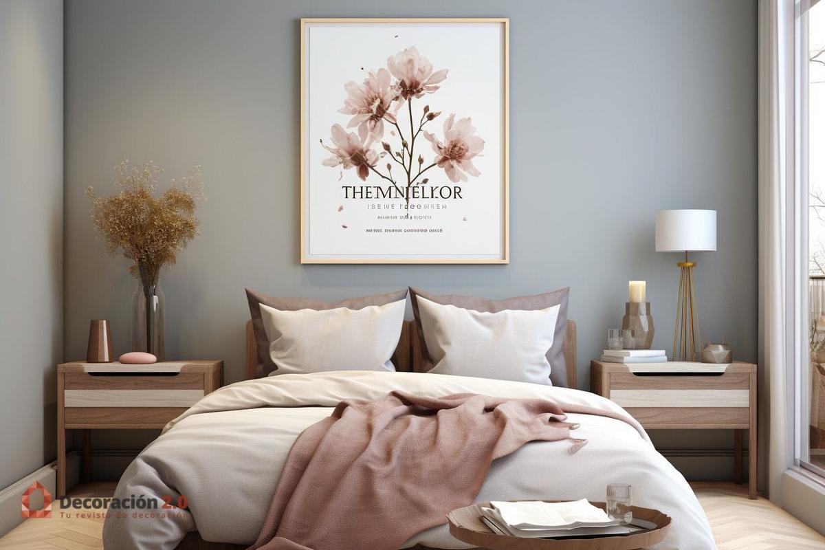 Decoración de habitaciones: Elegancia y sobriedad con obras de arte en la pared 4