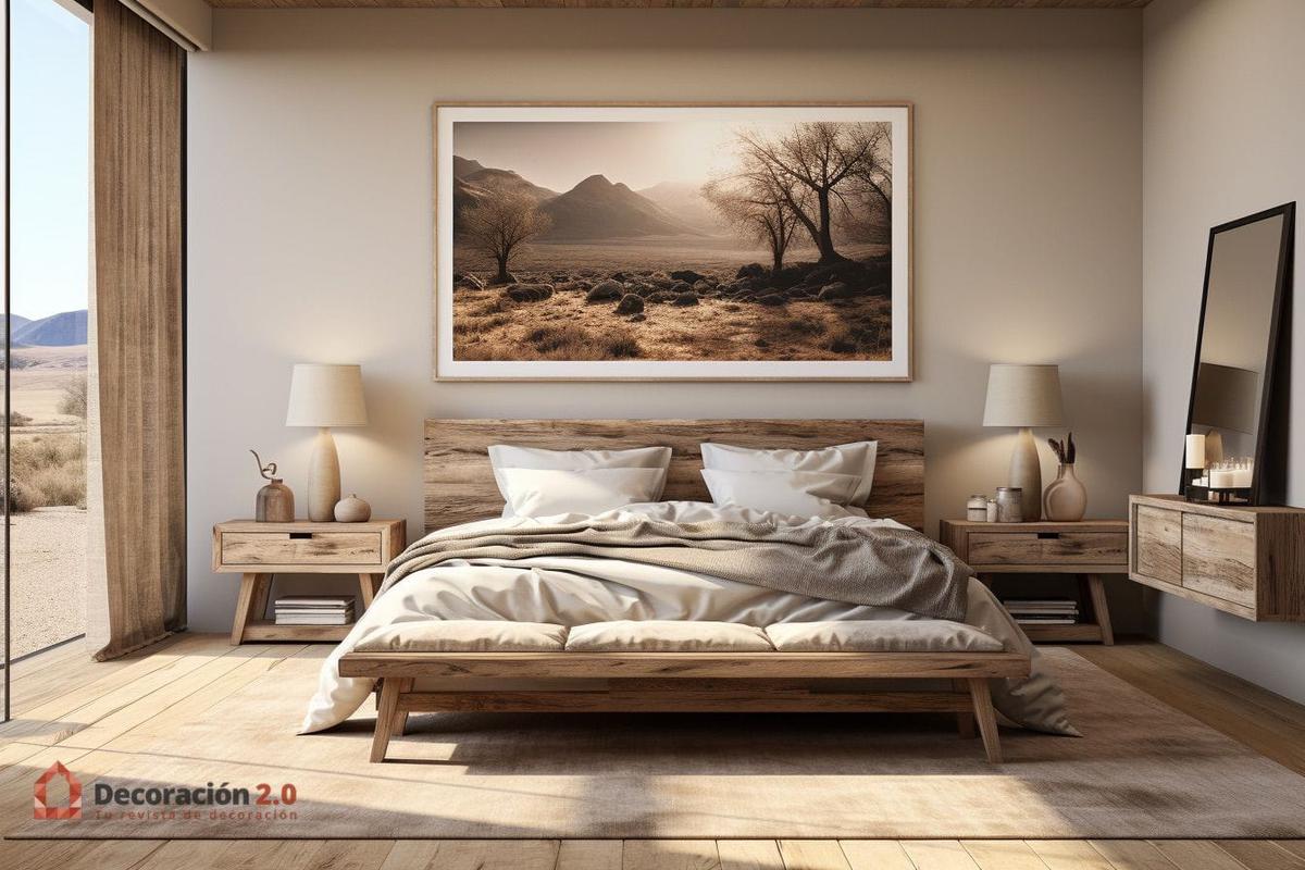 Decoración de habitaciones: Elegancia y sobriedad con obras de arte en la pared 6