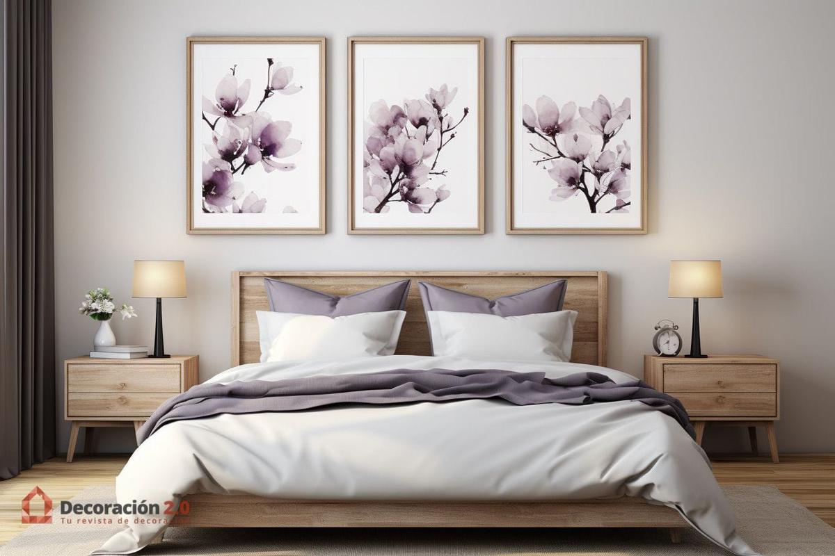 Decoración de habitaciones: Elegancia y sobriedad con obras de arte en la pared 8