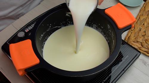 relleno para Tarta de queso y con mermelada de arándanos