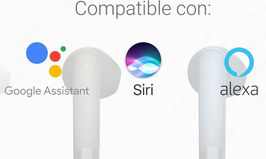Asistentes de voz compatibles
