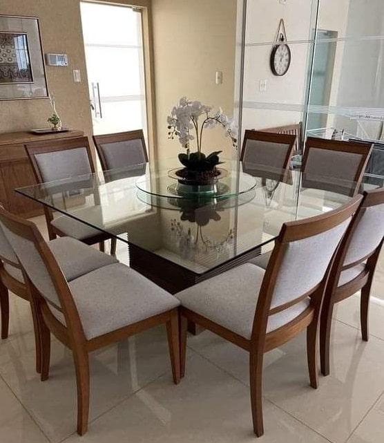 decorar-mesa-de-comedor-cuadrada