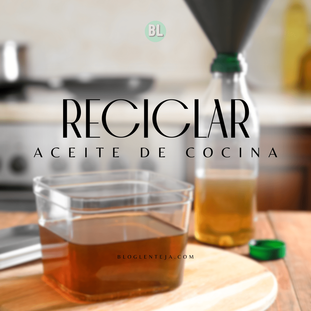 Reciclar aceite de cocina