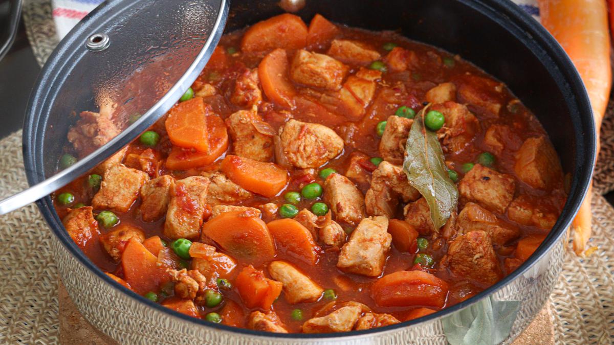 estofado pollo receta facil rapida salsa