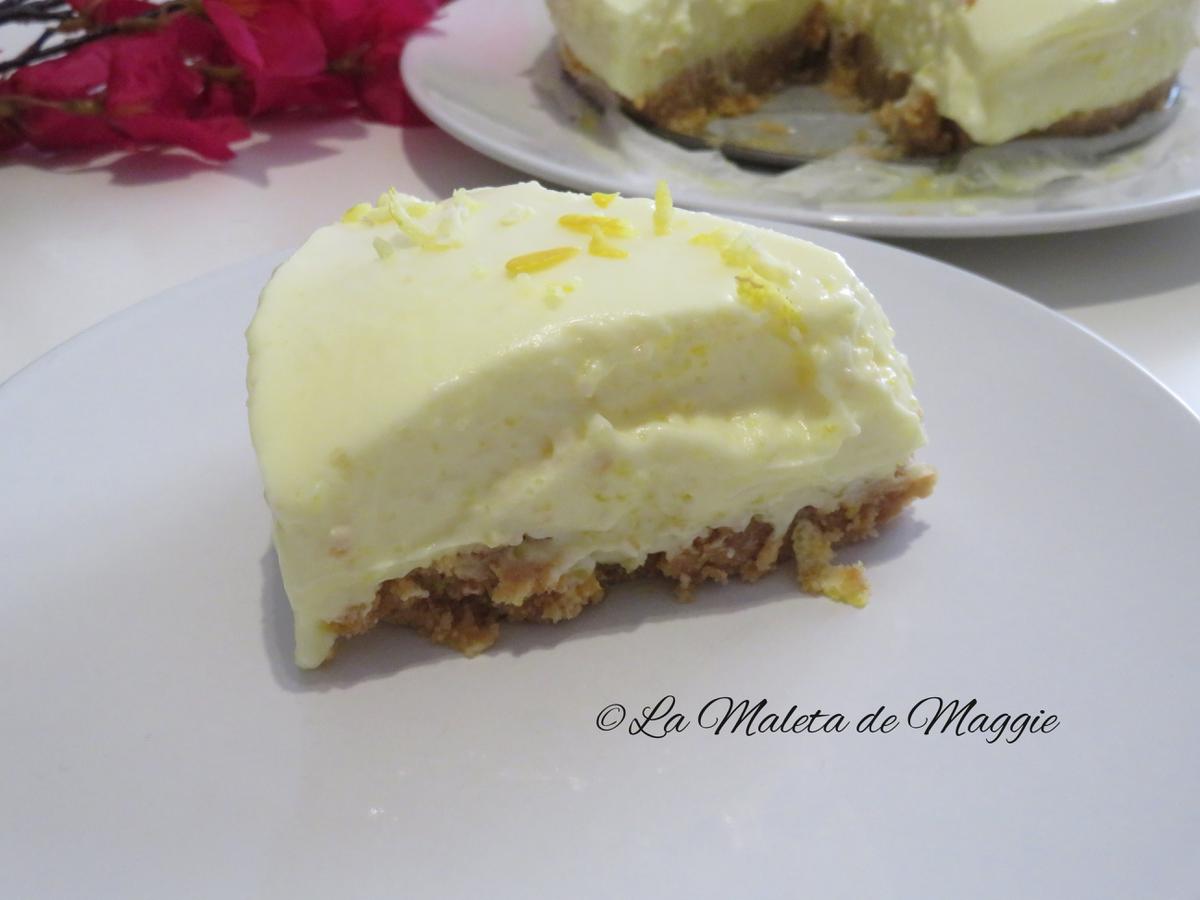 Tarta fría de limón