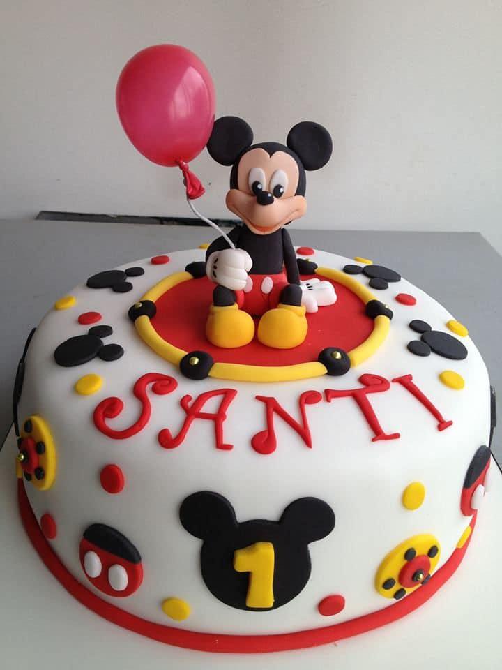 Diseños de pasteles inspirados en Mickey Mouse