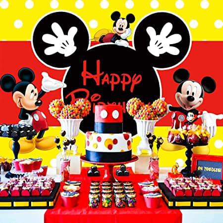 Mesa principal de Mickey Mouse