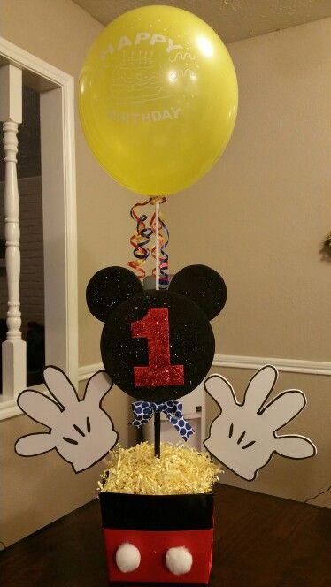 Centros de mesa de Mickey