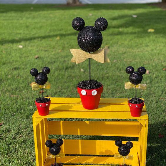 Centros de mesa de Mickey