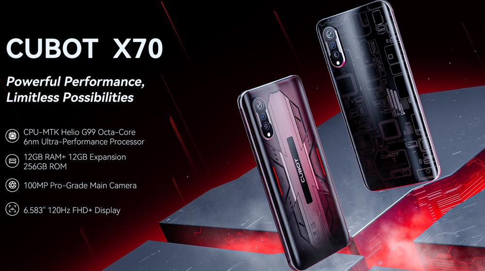 Cubot X70 - Hardware